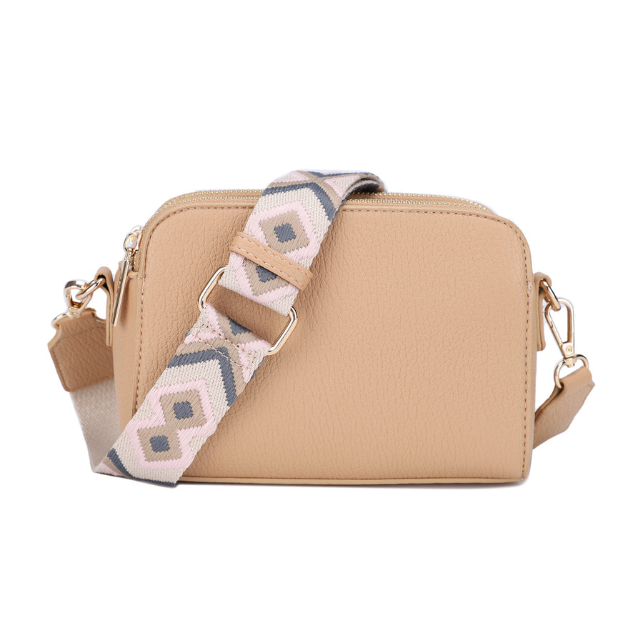 ZOE Vegan Leather Crossbody Bag